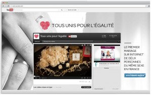 Chaine YouTube Tous unis pour l'égalité